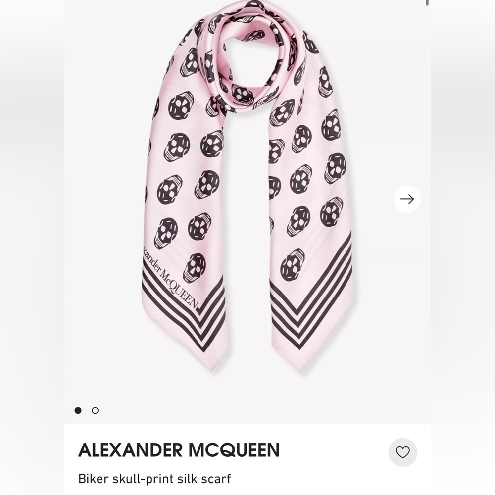 Alexander McQueen scarf NWT